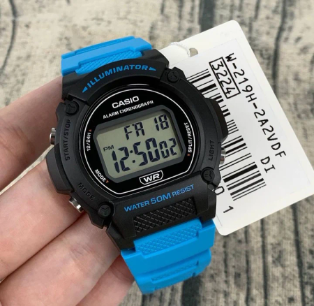 Casio Men's Watch W-219H-2A2VEF (zd207f) + BOX