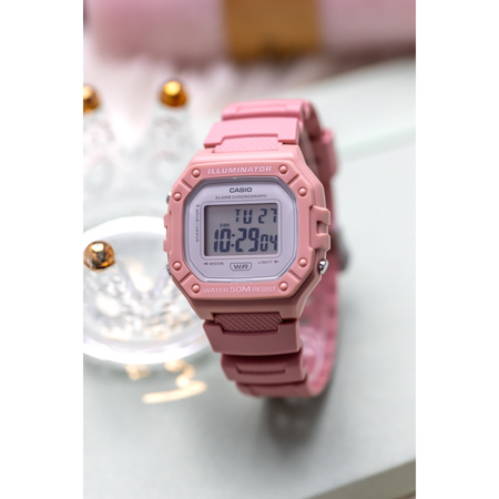 CASIO UNISEX WATCH W-218HC-4A + BOX (zd208h)