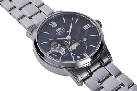 Zegarek Męski Orient Classic Sun & Moon  RA-AS0008B10B + BOX