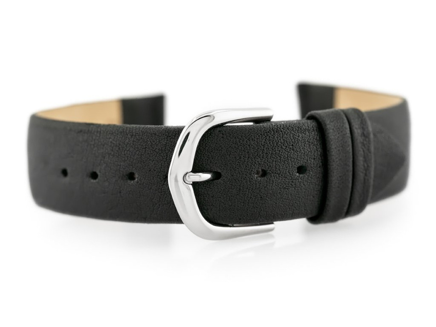 BISSET BS-105 leather watch strap - 16mm