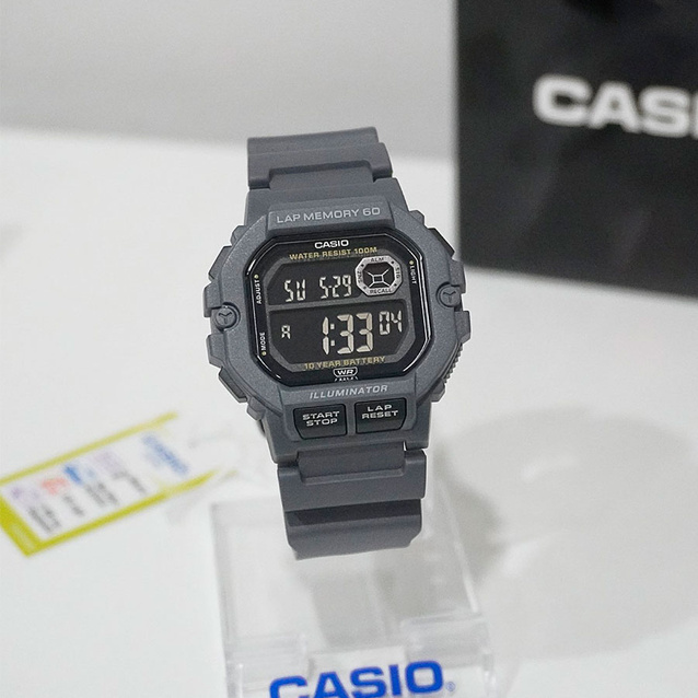 CASIO Sports Men's WATCH WS-1400H-8B + BOX (zd271e)