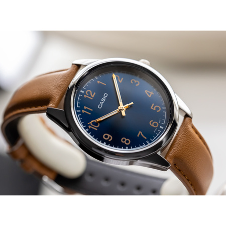 CASIO MEN'S WATCH MTP-V005L-2B4 (zd066i) + BOX