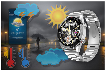 GRAVITY GT4-3 MEN'S SMARTWATCH - MAKING CALLS, STEPWATCH (sg023c)