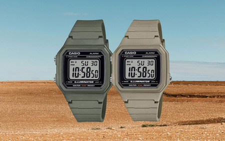 Casio W-217H-3A watch + BOX