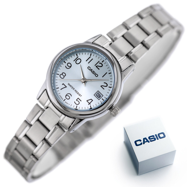Zegarek Damski Casio Collection LTP-V002D-2B + BOX