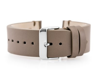 BISSET BS-128 leather watch strap - 24mm