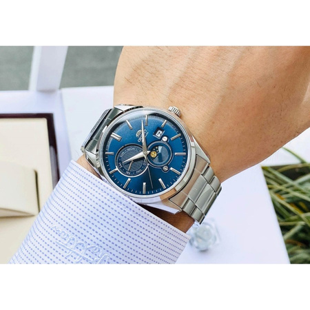 Zegarek Męski Orient Contemporary Sun & Moon RA-AK0308L10B + BOX