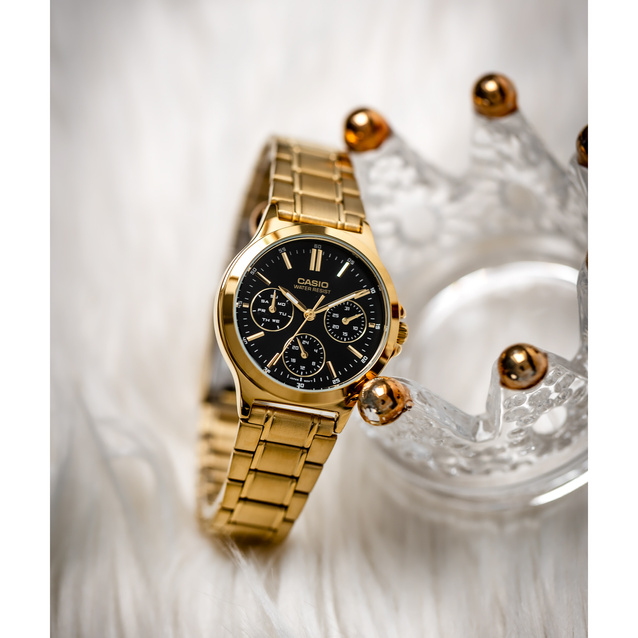 CASIO LTP-V300G-1AUDF WOMEN'S WATCH (zd566e) + BOX