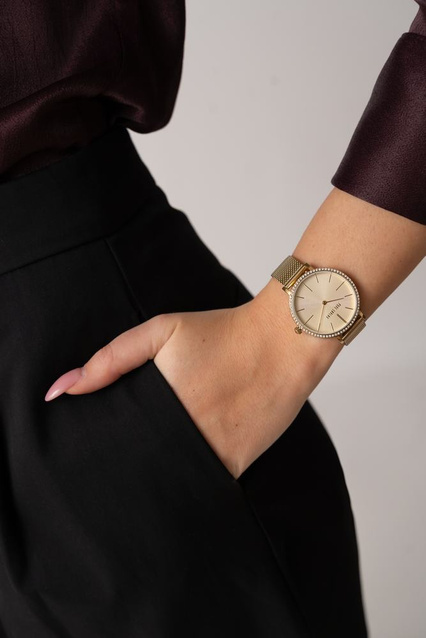 PAUL LORENS WOMEN'S WATCH - PL12894B-4D1 (zg553d) + BOX