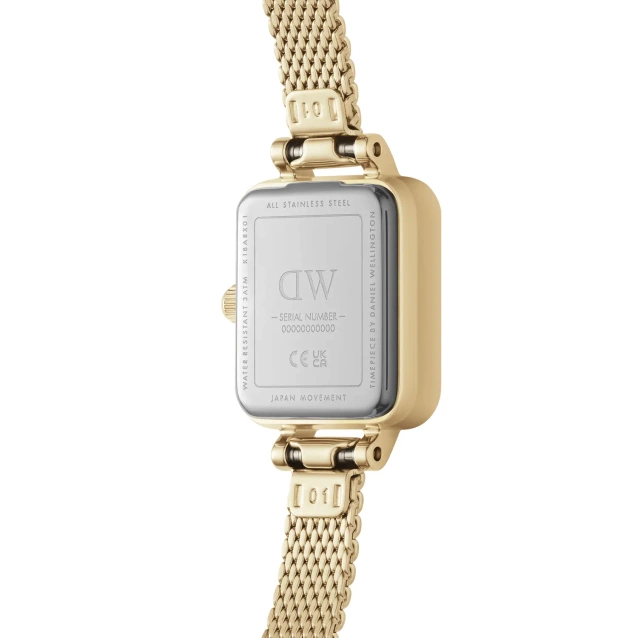 ZEGAREK DAMSKI DANIEL WELLINGTON Quadro Mini 15mm DW00100725 + BOX (zw524a)