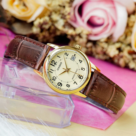 ZEGAREK DAMSKI CASIO LTP-V002GL-9BUDF (zd584e) + BOX