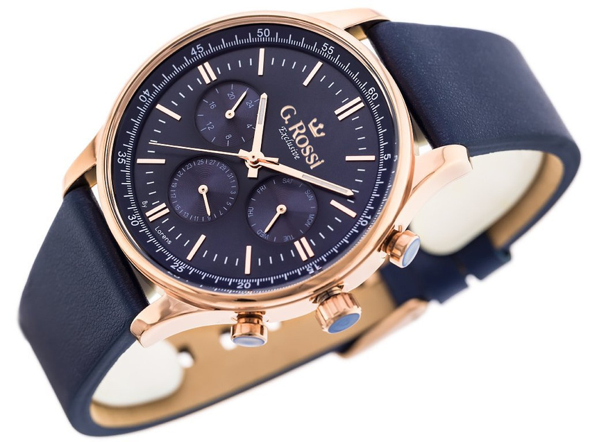 G. ROSSI WATCH - E-10602A2-6F3 - EXCLUSIVE (zg278f) + BOX