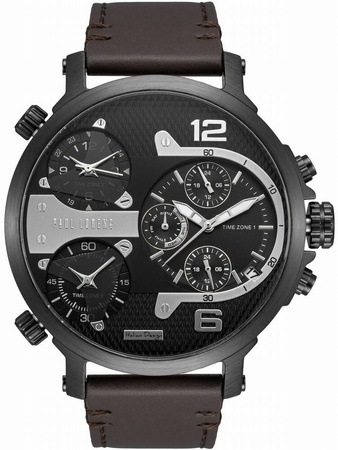 PAUL LORENS MALE WATCH - PL11706A2-1B2 (zg369d) + BOX