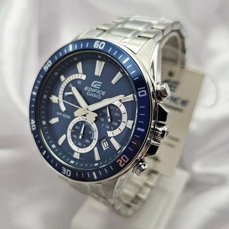CASIO EDIFICE MEN'S WATCH EFR-552D-2AVUDF - 10ATM (zd094d) + BOX