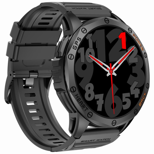 SMARTWATCH MĘSKI GRAVITY GT24-3 - LATARKA, DODATKOWY PASEK  (sg033c)