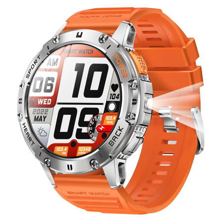 SMARTWATCH MĘSKI GRAVITY GT22-4 - AMOLED, DODATKOWY PASEK (sg030d)