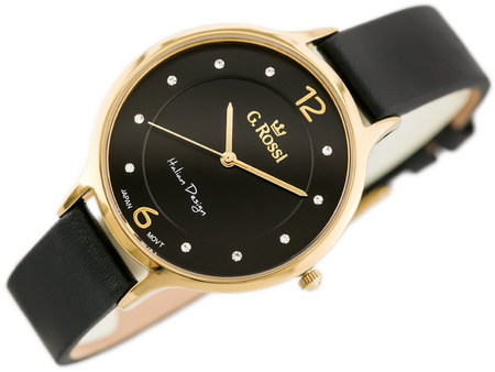 G. ROSSI 10411A-1A2 WOMEN'S WATCH ON BASE (zg714f) + BOX