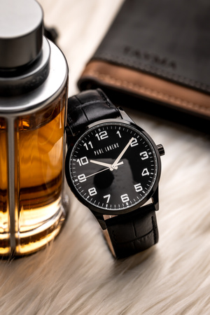 PAUL LORENS MALE WATCH - PL20022A-1A5 (zg377a) + BOX