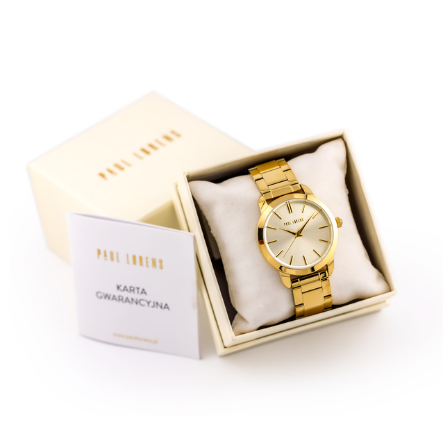 PAUL LORENS WOMEN'S WATCH - PL10659B-4D1 (zg547d) + BOX