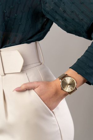 PAUL LORENS WOMEN'S WATCH - PL10401B-4D1 (zg505c) + BOX