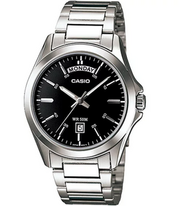 ZEGAREK MĘSKI CASIO MTP-1370D-1A1V (zd025b) + BOX