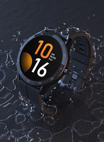 SMARTWATCH MĘSKI G. Rossi SW018-5 black/blue (sg012e) WŁASNE TARCZE