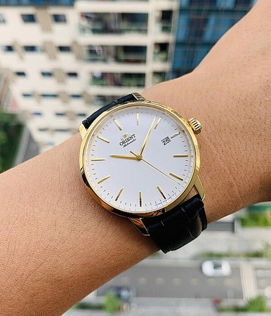 Orient Contemporary Stylish Maestro Men's Watch RA-AC0E03S10B + BOX