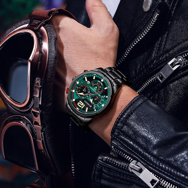MEN'S WATCH CURREN 8395 (zc019c) - CHRONOGRAPH