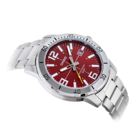 CASIO MEN'S WATCH MTP-VD01D-4B + BOX