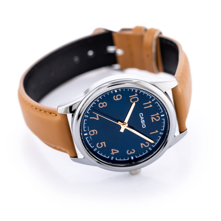 CASIO MEN'S WATCH MTP-V005L-2B4 (zd066i) + BOX