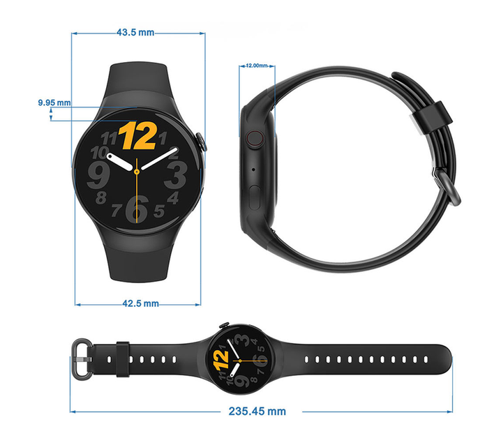 Rubicon Men's SMARTWATCH RNCE87 - MAKING CALLS (sr031a)