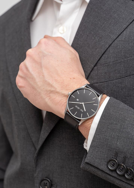 PAUL LORENS MALE WATCH - PL7028A2-1A1 (zg360a) + BOX