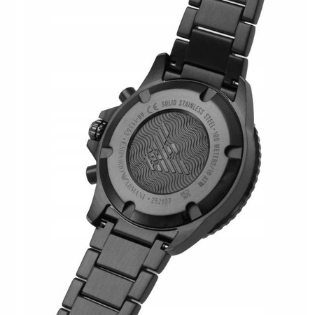 EMPORIO ARMANI AR11363 DIVER MEN'S WATCH (zi035a) + BOX