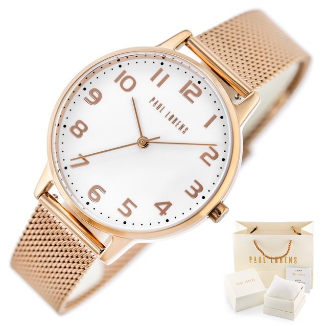 PAUL LORENS WOMEN'S WATCH - PL11715B2-4D1 (zg511d) + BOX