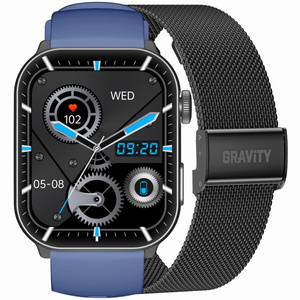 SMARTWATCH UNISEX GRAVITY GT28-3 - ROZMOWY BLUETOOTH, DODATKOWY PASEK (sg037c)