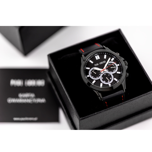 PAUL LORENS MALE WATCH - PL8071A2-1A3 (zg373a) + BOX