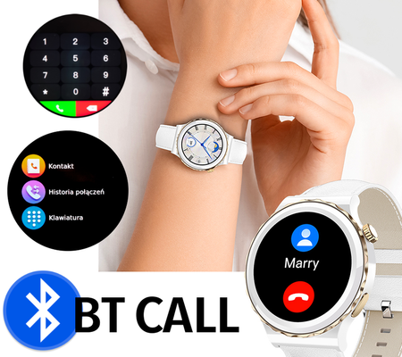 SMARTWATCH FOR WOMEN Rubicon RNCE92 - CONNECTIONS, CERAMIC (sr038c)