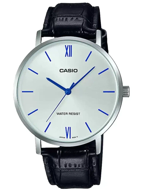 CASIO MEN'S WATCH MTP-VT01L-7B1 + BOX