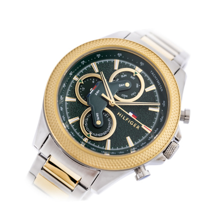 TOMMY HILFIGER Clark Men's Watch 1792079 (zf105a) + BOX