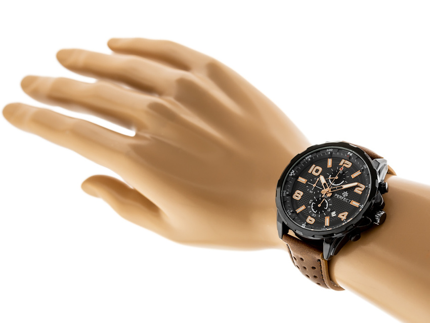 PERFECT CH05L MEN'S WATCH - CHRONOGRAPH (zp353e) + BOX