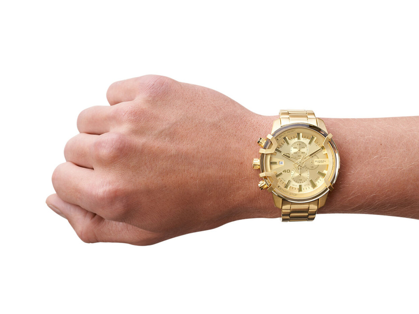 DIESEL Griffed Chronograph Men's Watch DZ4573 + BOX