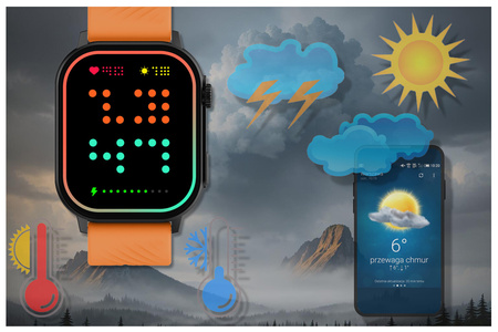 SMARTWATCH UNISEX GRAVITY GT15-2 - BLUETOOTH CONNECTIONS, ADDITIONAL PASSAGE (sg029b)