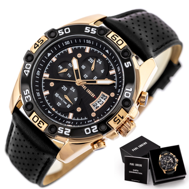 PAUL LORENS MALE WATCH - PL8754A5-1A4 (zg375c) + BOX