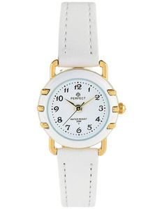 CHILDREN'S COMMUNION WATCH PERFECT LP033-02 white + BOX