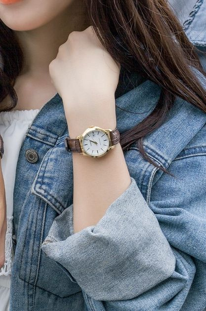 CASIO LTP-V004GL-7A WOMEN'S WATCH (zd569c) + BOX