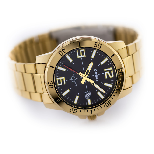 CASIO MTP-VD01G-1B MEN'S WATCH + BOX