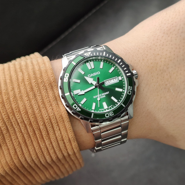 Zegarek Męski Casio Collection MTD-125D-3A + BOX