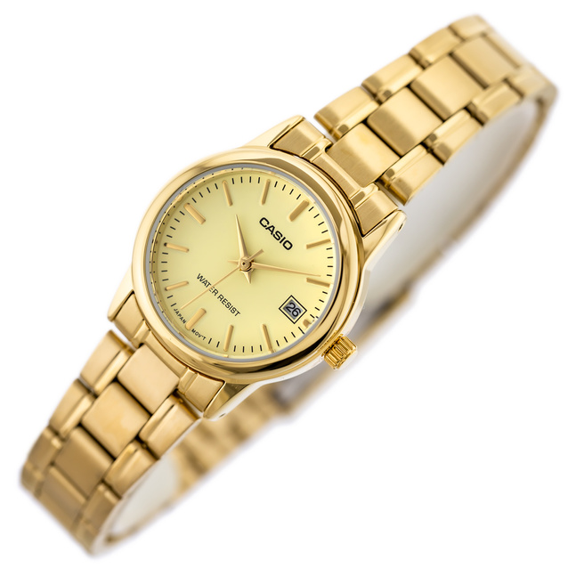 CASIO LTP-V002G-9A WOMEN'S WATCH (zd587h) + BOX