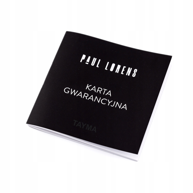 PAUL LORENS MALE WATCH - PL11652A6-1A1 (zg355a) + BOX