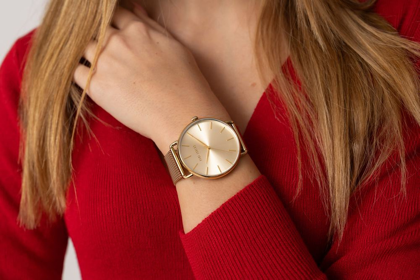 PAUL LORENS WOMEN'S WATCH - PL13032B-4D1 (zg554e) + BOX